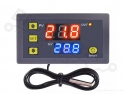 Automatic temperature controller W3230 with display 24VDC (relay) 